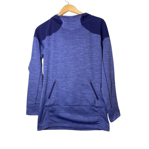 The North Face Womens Purple Dynamix Hooded Jacket Pullover Medium - Picture 1 of 5